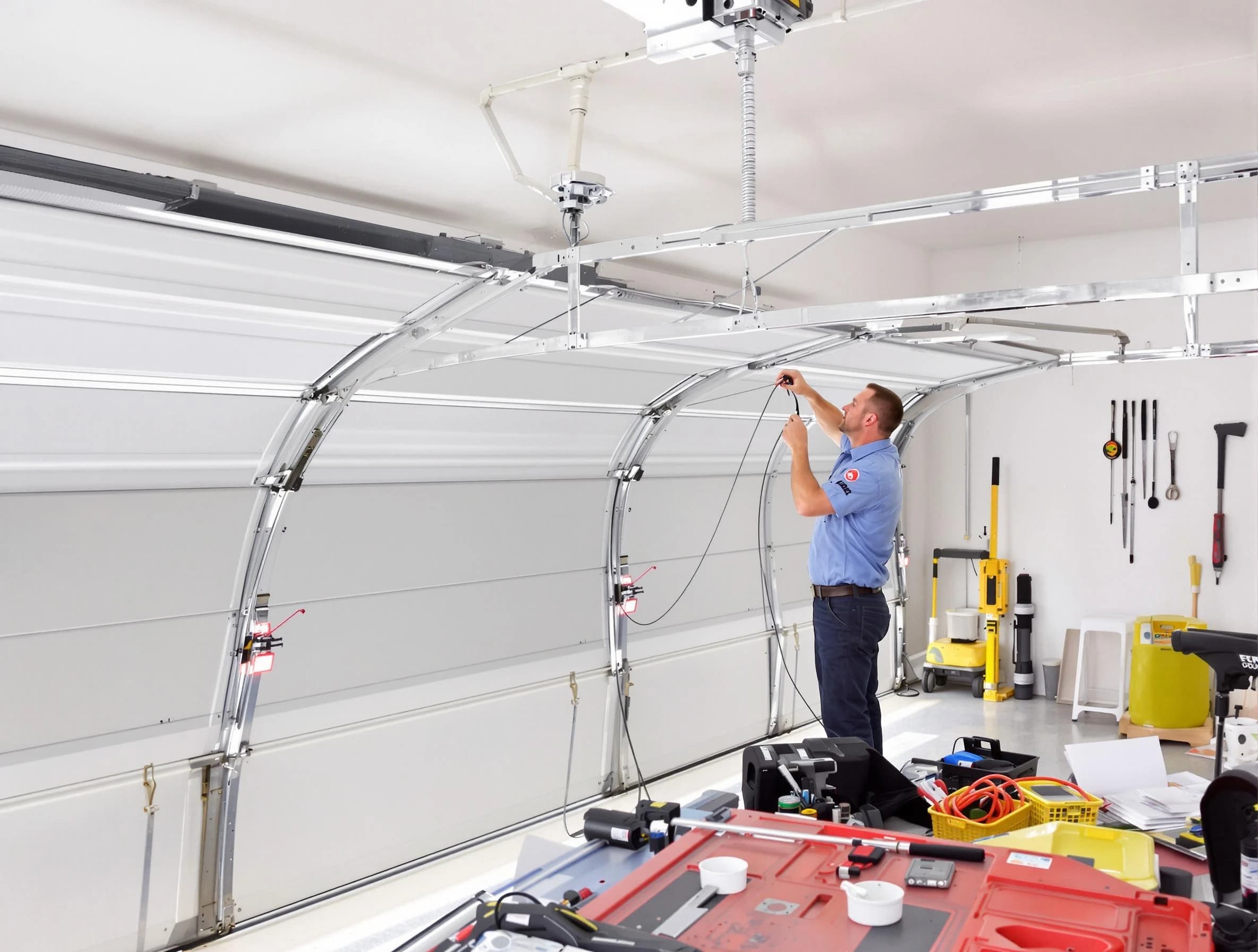 Garage door cable repair service by Litchfield Park Garage Door Repair in Litchfield Park