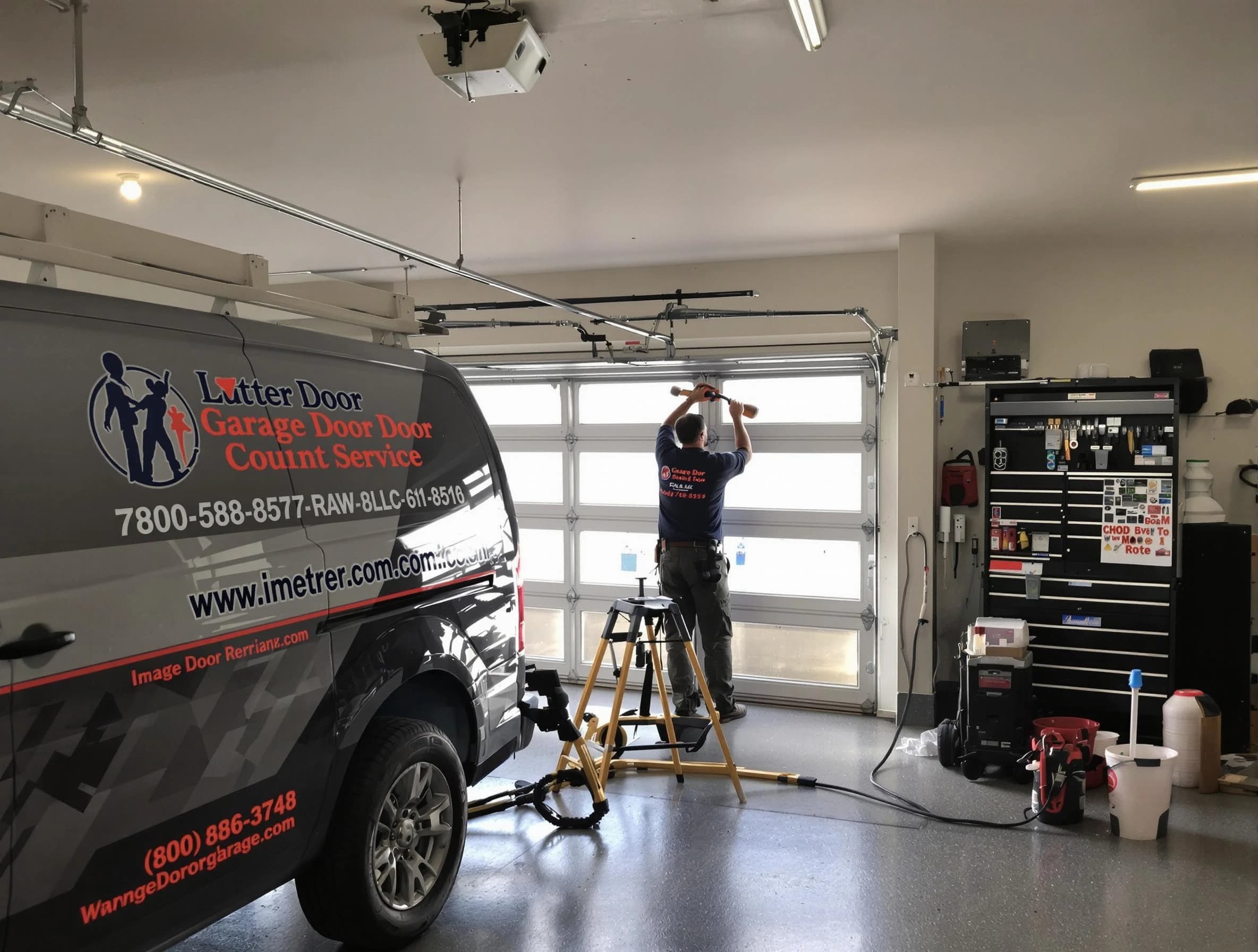 Litchfield Park Garage Door Repair rapid response team performing same-day repair in Litchfield Park