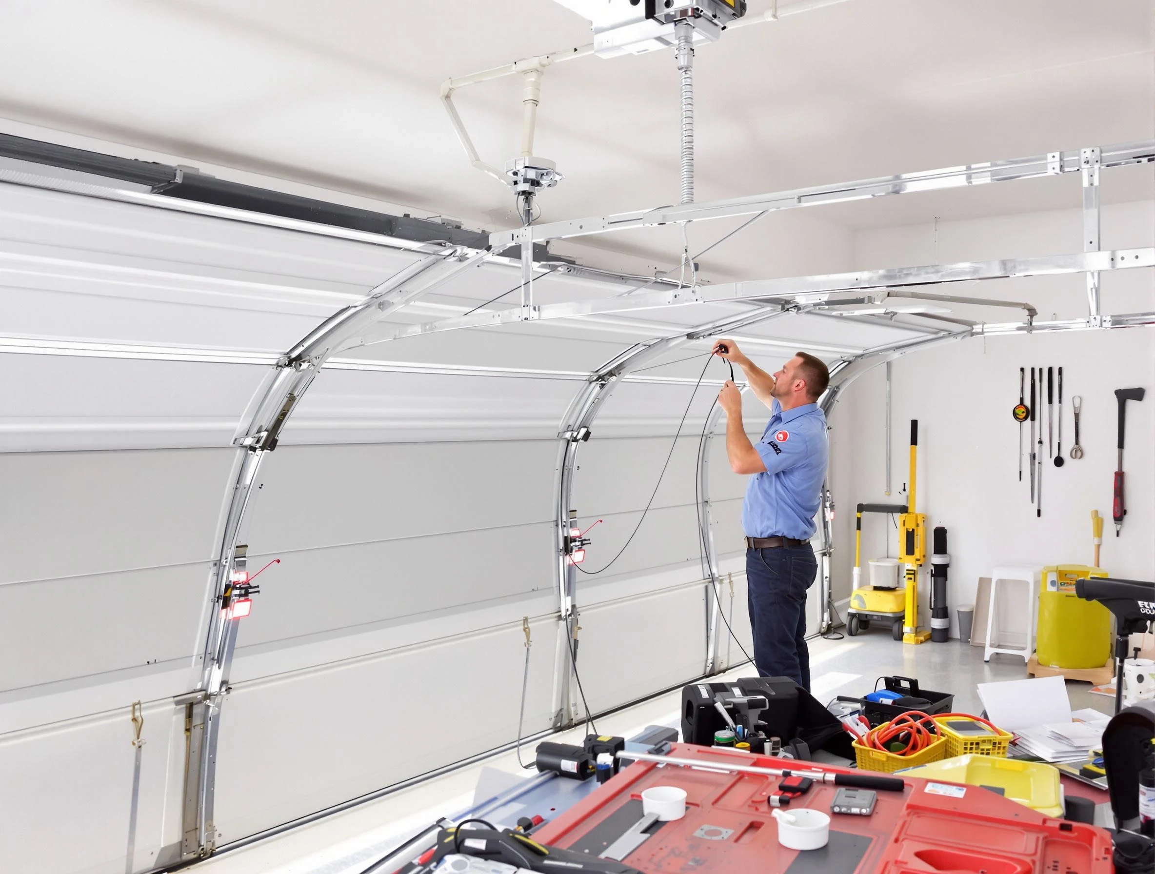 Garage door cable repair service by Litchfield Park Garage Door Repair in Litchfield Park