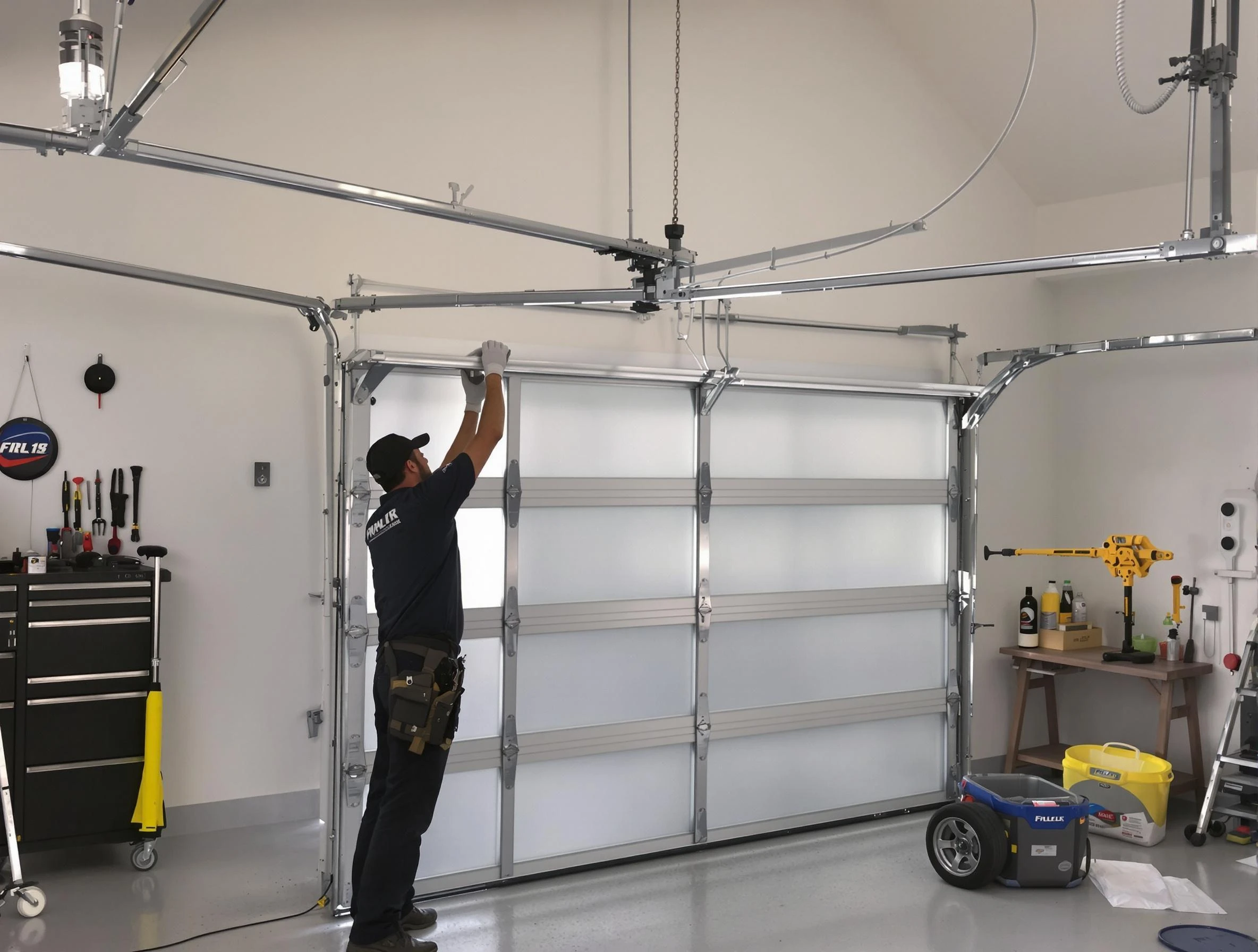 Litchfield Park Garage Door Repair certified team performing precision garage door installation in Litchfield Park