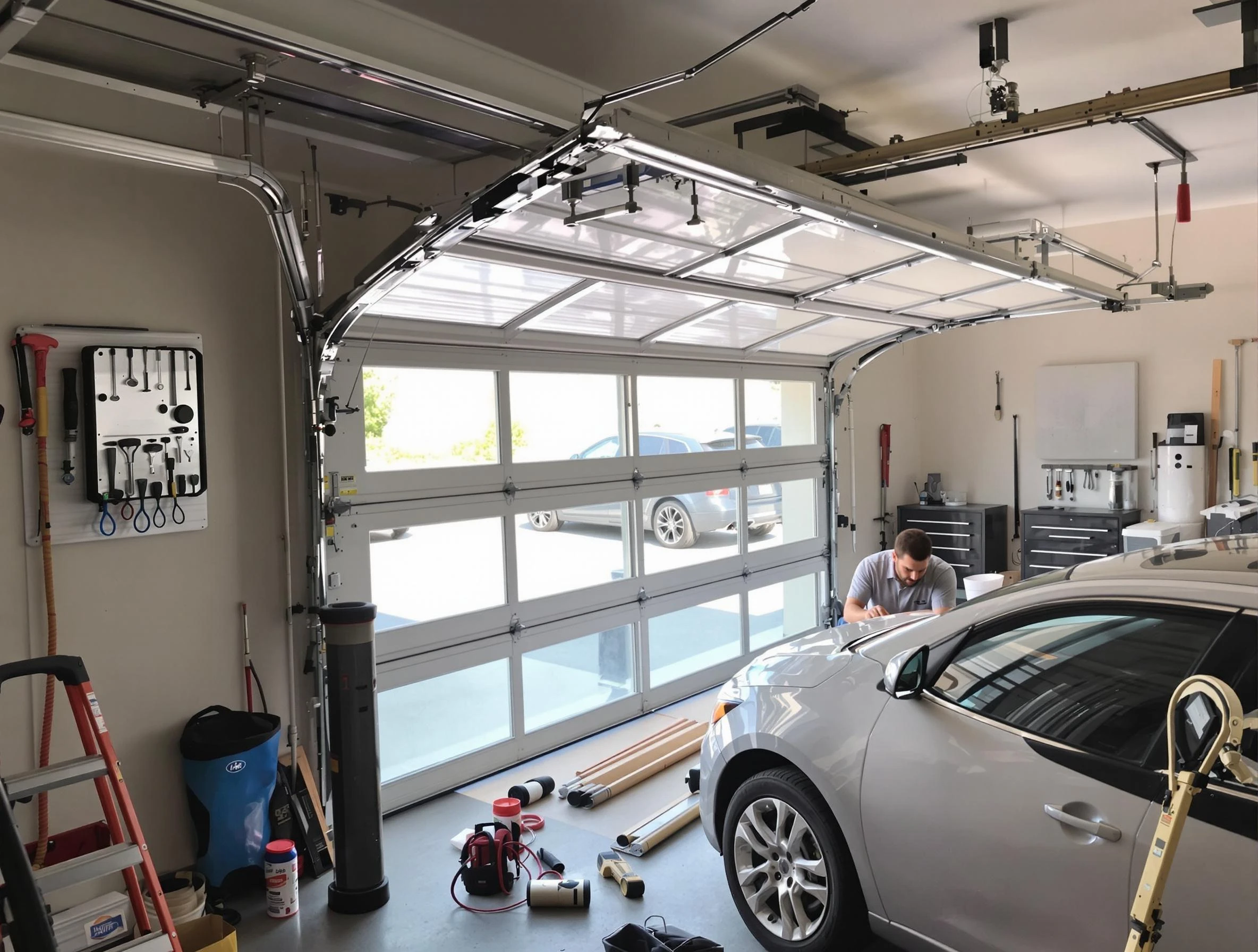 Garage door noise reduction service by Litchfield Park Garage Door Repair in Litchfield Park